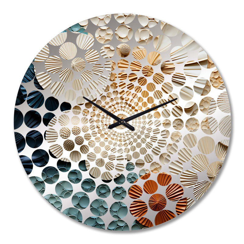 Shyheim - Horloge murale coquillage, Très grand