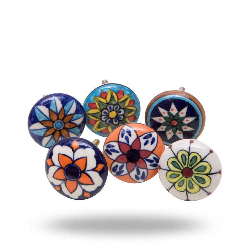 Oversized 1 5/8" Diameter Mushroom Knob Multipack