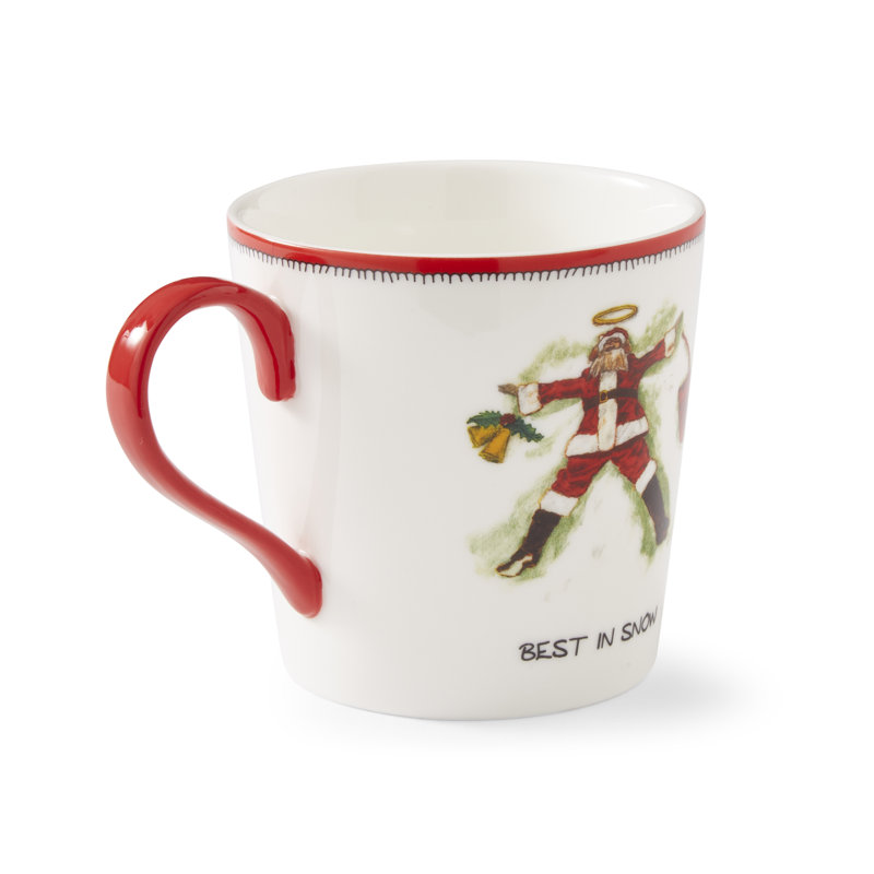 Kit Kemp, Christmas - Doodles - Mug - Best in Snow