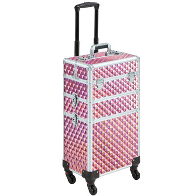 Lundys 3 Compartment Makeup Organizer