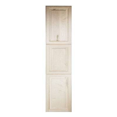 Armoire à pharmacie surélevée sans cadre à 3 portes avec tablettes réglables Ciara