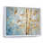 White Floater Framed
