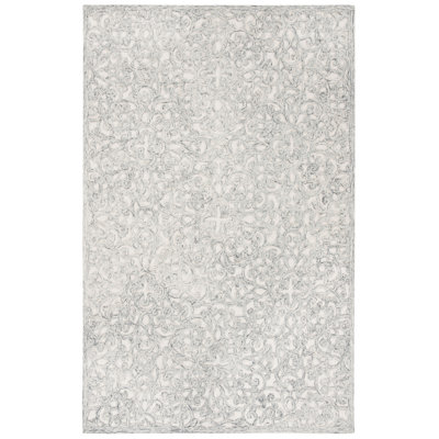 Sarina Trace Hand Tufted Wool And Cotton With Latex Abstract Rug