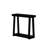 Beckett Solid Wood Console Table with Shelf-747872800-747872805