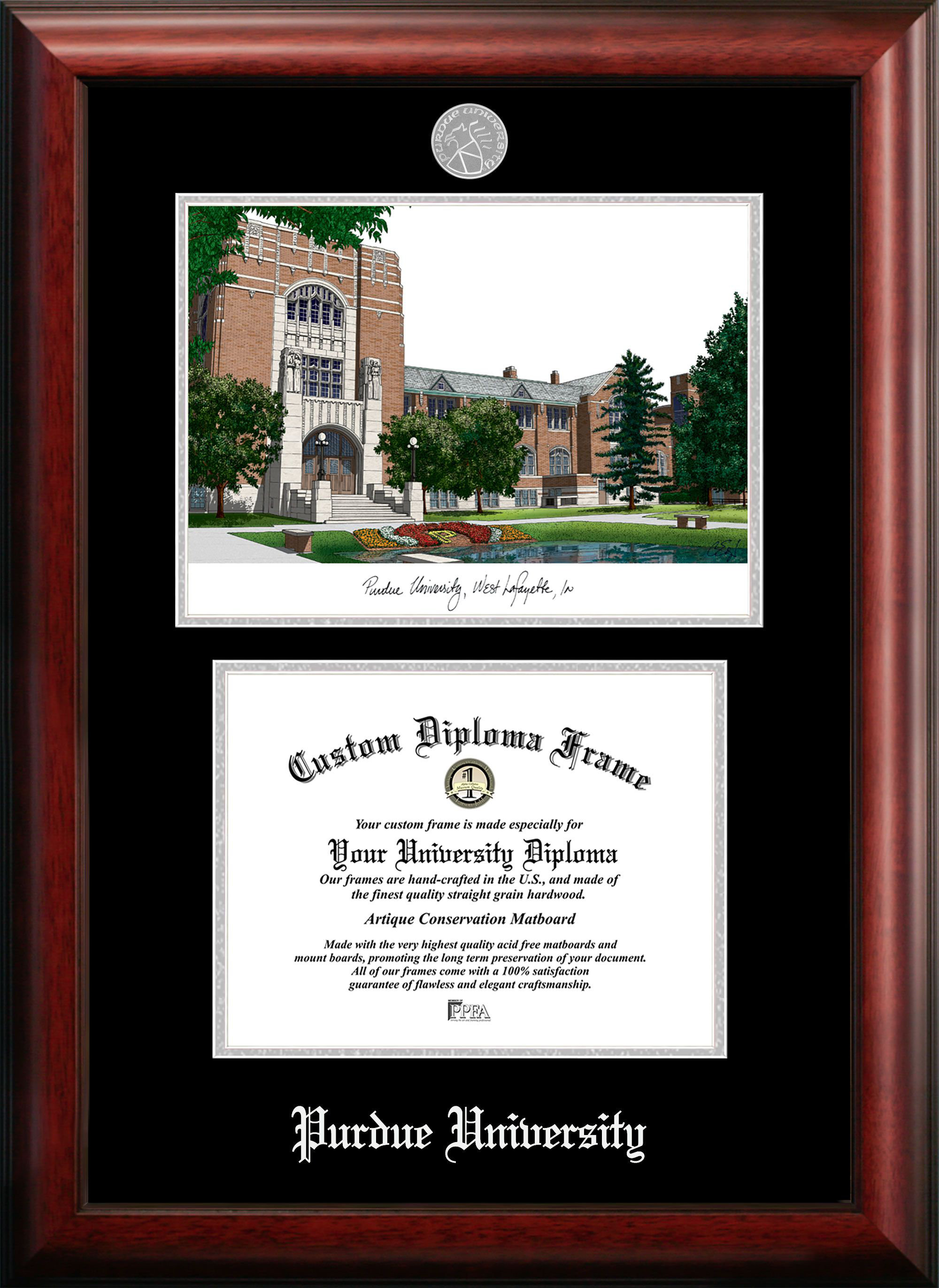 Campus Images Purdue University Picture Frame | Wayfair