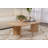Chrisina Modern Coffee Table, Sapphire Oak, 46.9 x 15.7 x 23.6 inches | 100% Melamine Coated Particle Board, Thickness: 0.7 inches | Scandinavian Design, Elegant & Functional for Living Room, Durable & Stylish-109178454