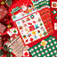 Christmas Party Supplies, 38pcs Christmas Bingo Game Set