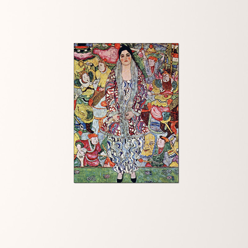 Gustav Klimt - Wrapped Canvas Painting, 80cm H x 60cm W x 1.8cm D