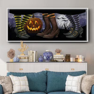 Midnight Magic Collection D- Framed Canvas