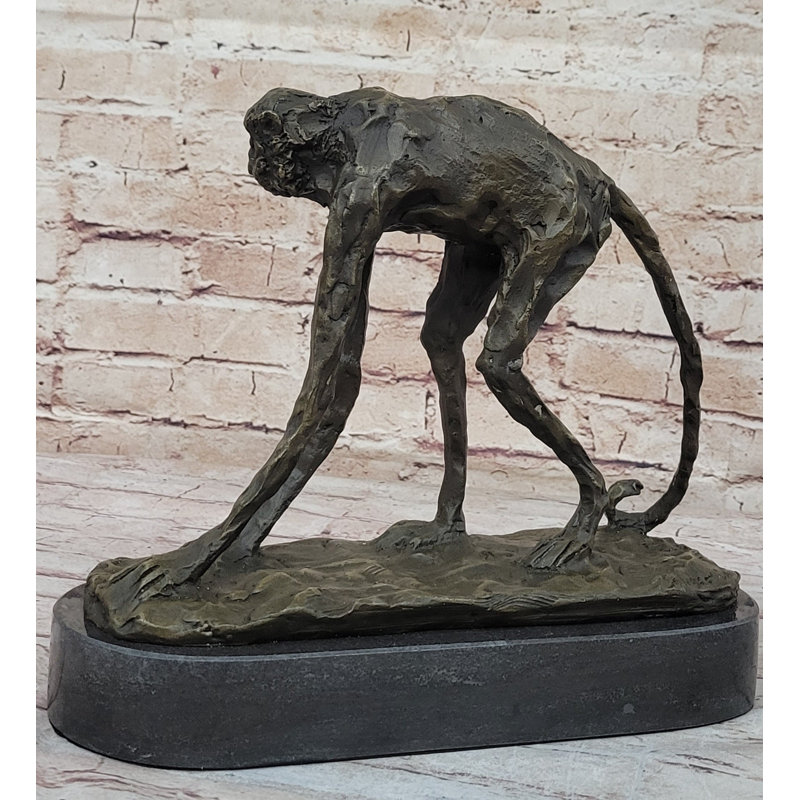 Sculpture de singe Barnabus