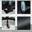 Fauteuil de massage vibrant 7 points à haut dossier inclinable avec support lombaire à hauteur réglable