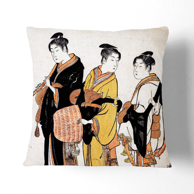 Square Throw Cushion, 55cm H x 55cm W x 20cm D