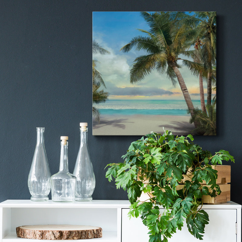 A Found Paradise II - Reproduction d'art sur toile tendue, H 10 po x l 10 po x P 1,5 po