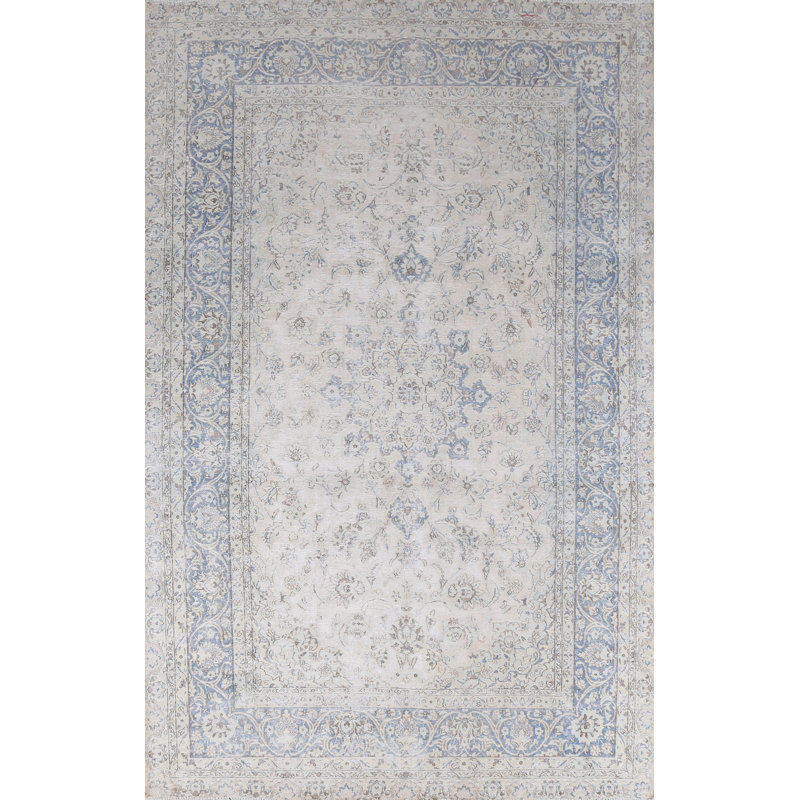Tapis traditionnel délavé 7 x 7