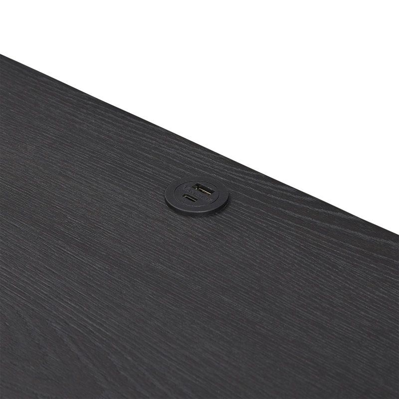 Petite table de chevet - poivre (seulement), Noir