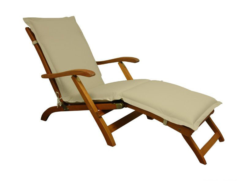 Afrin Lounger Cushion, Beige, 9cm H x 62cm W x 195cm D