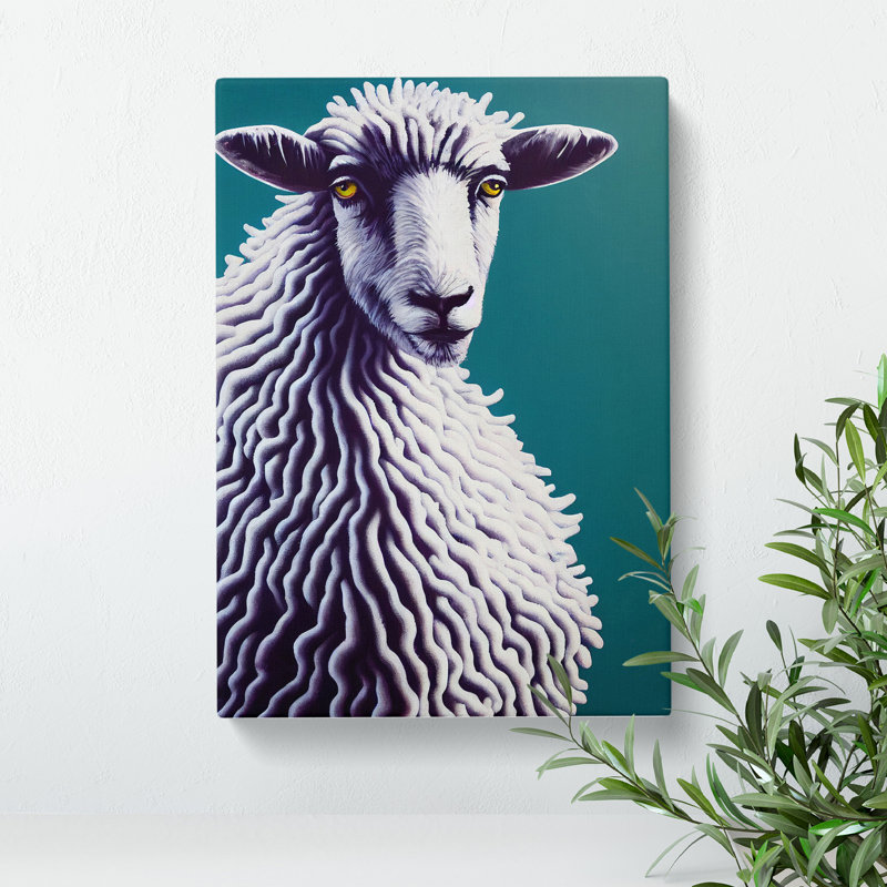 Splendid Sheep - Wrapped Canvas, 50cm H x 35cm W x 3cm D