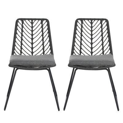Chair With 2 Gray Back Cushions For Outdoor - Transitional, , Assembly, Water- Of In Transitional Style, Assembly Required