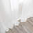 Aard Linen Semi Sheer Curtain Single Panel