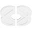 Médaillon de plafond contemporain en PVC de qualité architecturale Charlotte-36077519