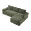 Canapé modulaire en forme de L de style Boneless de 104 po de style Boneless-945161727-945161724