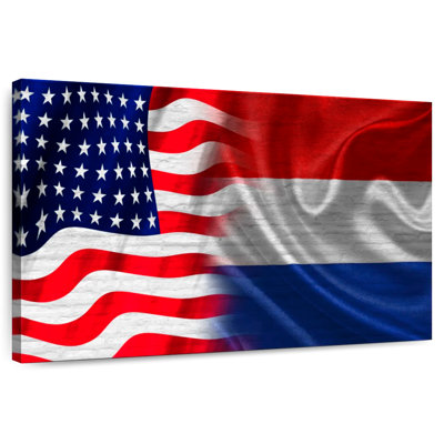 Borges, États-Unis et drapeaux néerlandais