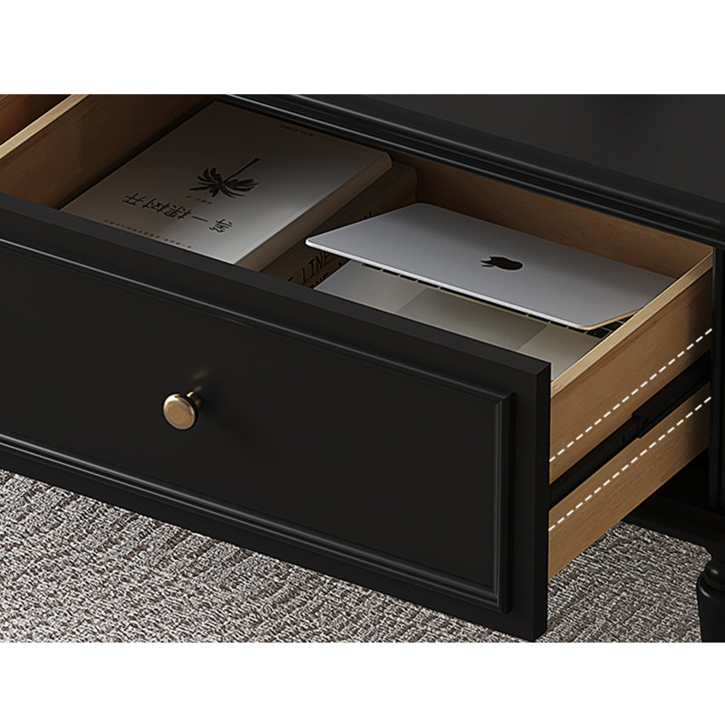 Solid wood French-style coffee table