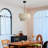 2-Tier Modern Beige Pleated Fabric Pendant Light