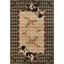Tapis vert / beige Pippen-26961093