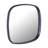 Erionne Aluminum Hanging Mirror, Antique Nickel