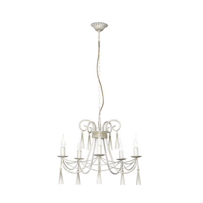Echols 5 - Light Candle Style Chandelier