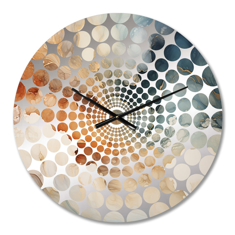 Anelma - Horloge murale formes abstraites, Petit