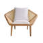 Chaise de loisir en teck Tectona