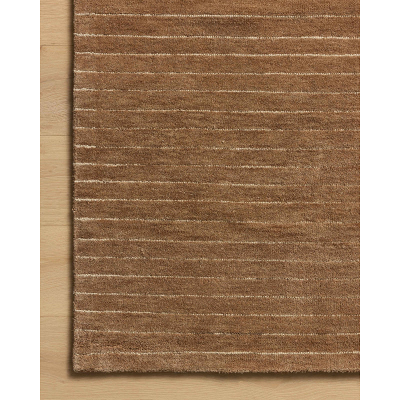 Chris Loves Julia x Loloi Henry Area Rug, Rectangle 8'6" x 11'6", Rust/Natural