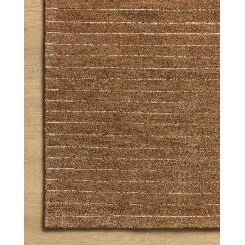 Tapis Chris Loves Julia x Loloi Henry, Rectangulaire : 7 pi 9 po x 9 pi 9 po, Rust/Natural