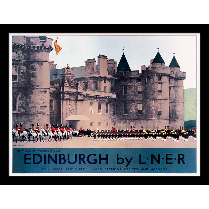 Edinburgh Holyroodhouse by Fred Taylor - No Frame Memorabilia