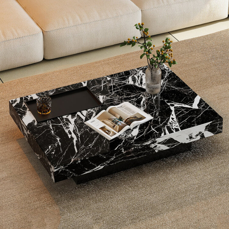 Table basse Luxury, H 11,8 po x L 47,2 po x l 23,6 po