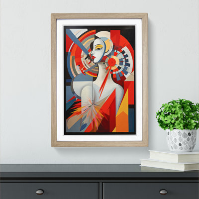 Angel Constructivism Art - Framed Print