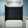 Dreamline QWALL-VS 50-54 In. W X 41 In. D X 76 In. H Acrylic Backwall Kit In Black