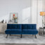 Canapé-lit pliant convertible bleu marine-1040811894