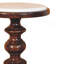 Wood Bellmont Marble-Top Side Table,Brown With Pattern