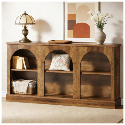 Rustic Side Table,Practical Entryway Table,Console Table