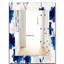Miroir d’appoint mural traditionnel fleurs abstraites-40097108