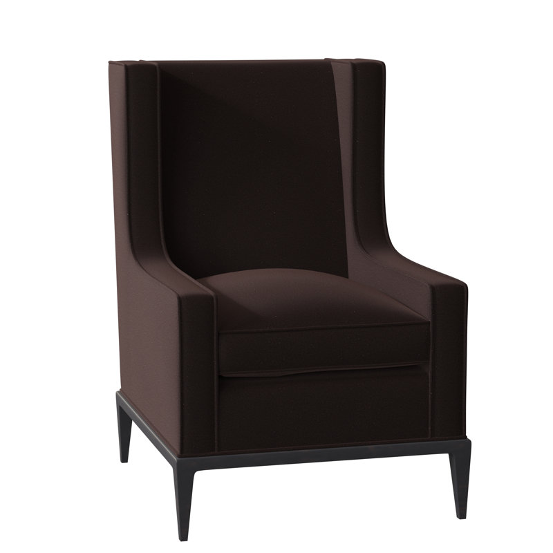 Fauteuil à oreilles 28 po Claxton, Espresso, Acajou Margaret