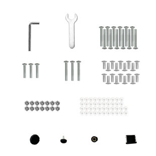 Ensemble de quincaillerie pour chaise à œufs Universal - ensemble complet avec vis et accessoires d'installation