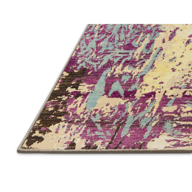 Abstract Indoor Rug, Rectangle 8' x 10'