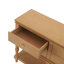 Console rétro de 42 pouces avec structure en bois massif et quatre tiroirs à fermeture en douceur pour le rangement et la décoration