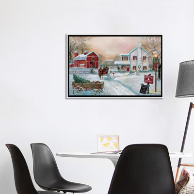 «Christmas Tree Farm» par Ruane Manning - reproduction d'art