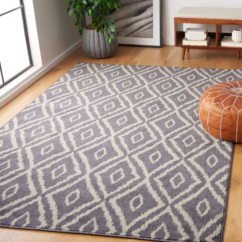 Jamie-Lei Performance Geometric Rug, Rectangle 5'3" x 7'8"