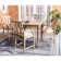 Samya 46.8" H x 25.4" W Patio Bar Stool with Cushion